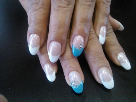 Színes zselével épített francia...