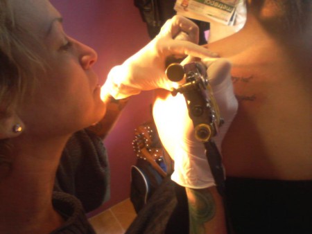 Patrícia tetovál...